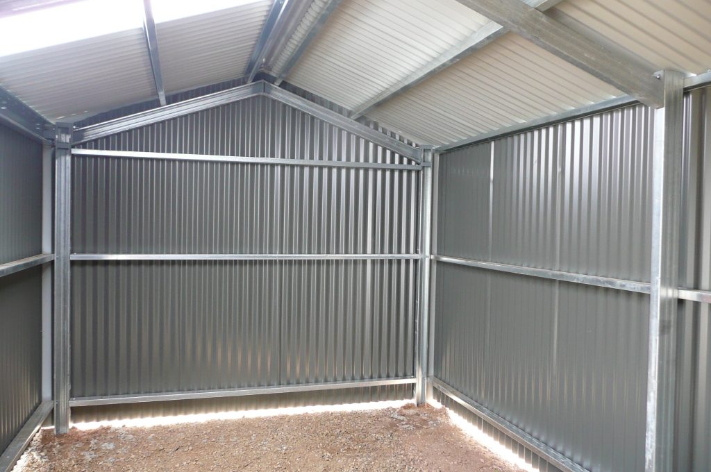 Image of steel shed kits